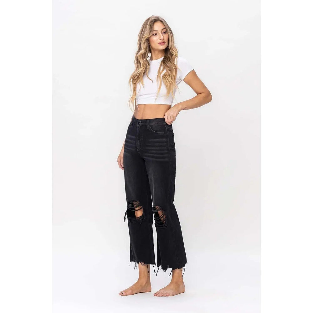 90s Vintage Crop Flare - LECCE