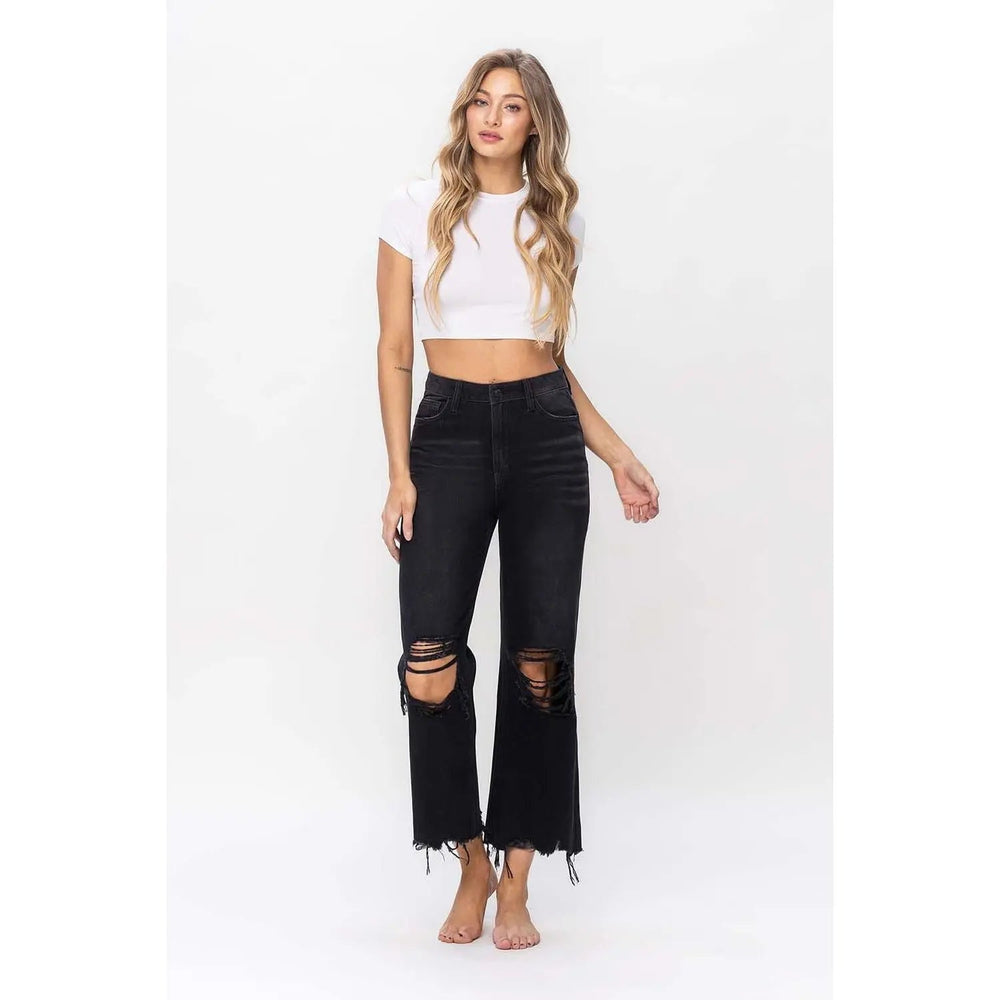 90s Vintage Crop Flare - LECCE