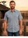 Men's Western Pearl Snap Aztec Print Shirt-MPS110S-1139 Rodeo Clothing