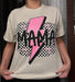 Mama With Pink Bolt T-shirt T-Art Fashion