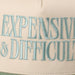 EXPENSIVE and DIFFICULT Embroidered Trucker Hat Fashion City