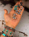 3 Stone Cluster Earrings - Made to Order Krush Kandy
