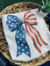 Red, White and Blue Bow (Gildan Tee) 1/2 Penny Wholesale