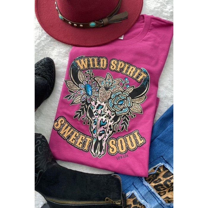 Wild spirit Sweat soul Women's t-shirt
