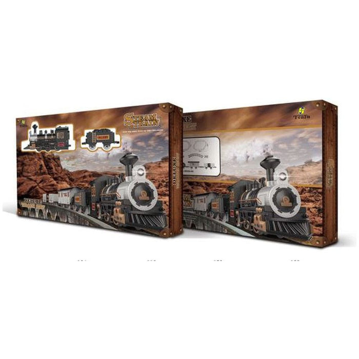 Glory Train B/O Deluxe Set W/ Steam Engine L&S