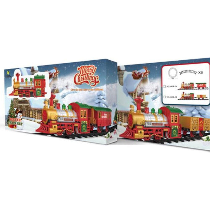 Glory Train Deluxe B/O Christmas Set W/L&S