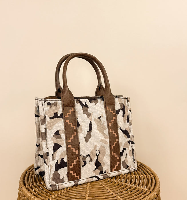 Wrangler Camo Print Concealed Carry Tote