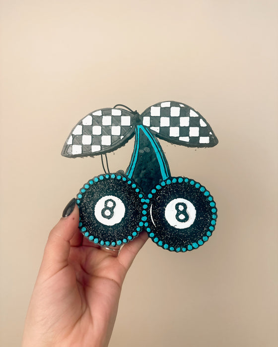 8 Ball Cherries Car Freshie