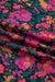 Rose Retro Floral Printed Mesh Short Sleeve Top Dear lover