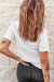White USA Patriotic Letter Print Summer Casual T Shirt Dear lover