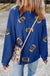 Dark blue rugby sequin sweatshirt view 3