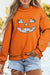 Carrot pumpkin face Halloween sweatshirt view 3