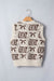 Brown Western Horseshoe Bow Printed V Neck Loose Sweater Vest Dear lover