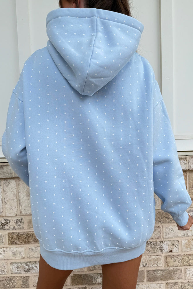 Sky Blue Casual Long Sleeve Two-Piece Pants Set