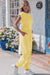 Yellow cream cropped top and jogger pants set view 13