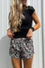 Multicolour Camouflage Print Athletic Lined Shorts Dear lover