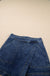 Ashleigh Blue Faux Wrapped Mini Denim Skort Dear lover