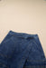 Ashleigh Blue Faux Wrapped Mini Denim Skort Dear lover
