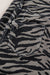 Gray zebra stripe barrel jeans view 11