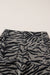 Gray zebra stripe barrel jeans view 12