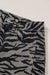 Gray zebra stripe barrel jeans view 17