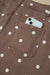 Brown polka dot barrel jeans view 10