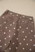 Brown polka dot barrel jeans view 11