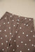Brown polka dot barrel jeans view 17