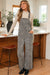 Leopard Denim Overalls Dear lover