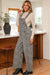Leopard Denim Overalls Dear lover