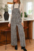 Leopard Denim Overalls Dear lover