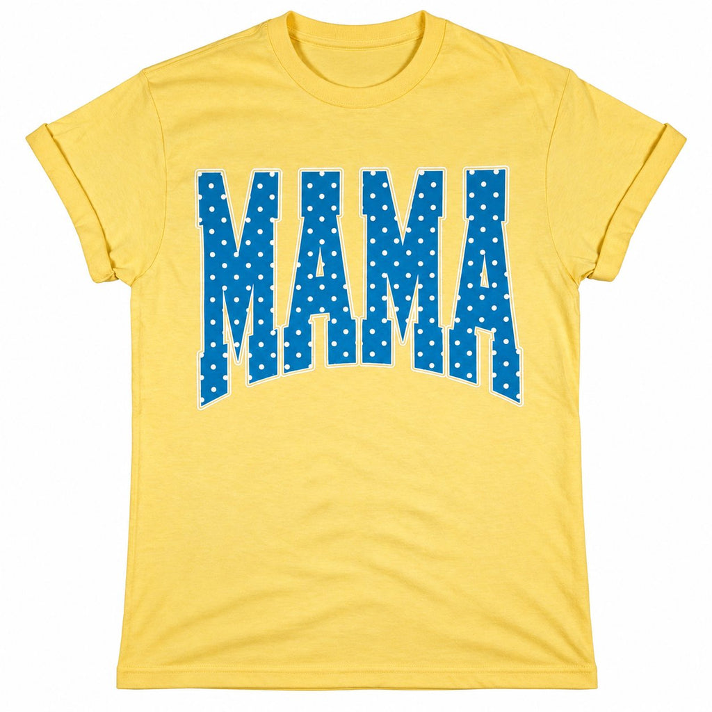 Mama Polka Dots Graphic Tee