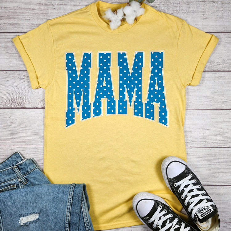 Mama Polka Dots Graphic Tee