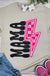 Mama pink lightning bolt T-Art Fashion