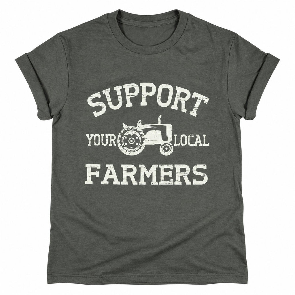 Support Your Local Farmers Graphic Tee