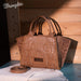 Wrangler Embroidered Floral Concealed Carry Tote & Crossbody Bag – Khaki Wrangler