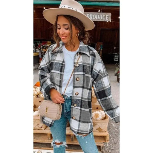 Women's Plaid Shirt The Free Yoga