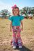 Western Disco Cowgirls Bell-Bottom Girls Set