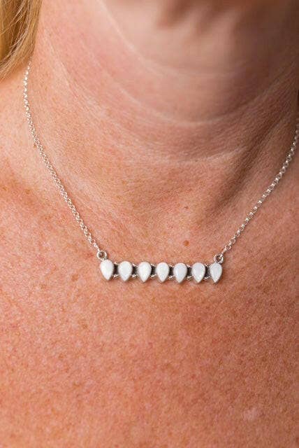 Set the Bar High Sterling Silver Necklace - MADE TO ORDER Krush Kandy