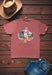 Ace Cowgirl Tee – Brick - LECCE