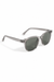 Acetate Frame Sunglasses - Clear Smoke