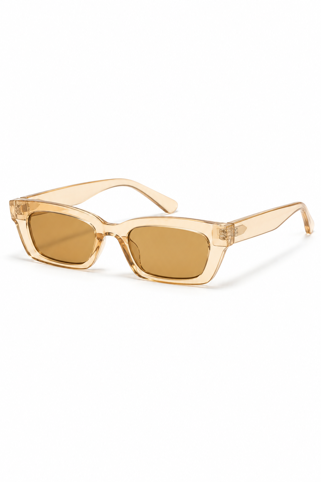 Acetate Rectangle Sunglasses Set
