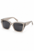 Acetate Square Cateye Sunglasses - Taupe Gray