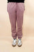 Acid Wash Fleece Joggers With Pockets - LECCE