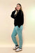 Acid Wash Fleece Joggers With Pockets - LECCE