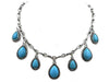 Western Teardrop Charm Necklace Snowing West