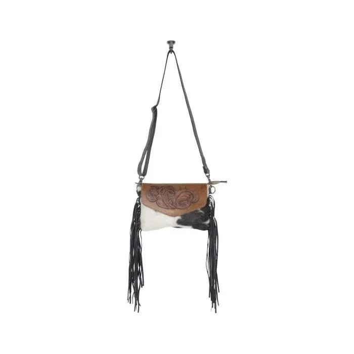 Anam Cara Hand - Tooled Mayra Bag - LECCE