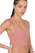 Athletic Racerback Cropped Tank Top - LECCE