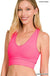 Athletic Racerback Cropped Tank Top - LECCE