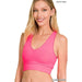 Athletic Racerback Cropped Tank Top - LECCE
